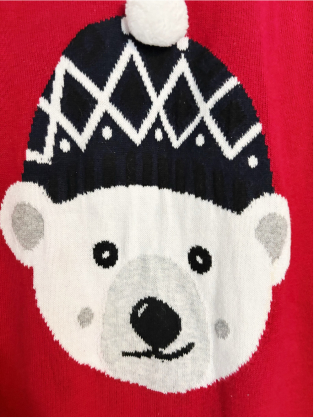 Tommy Hilfiger Polar Bear Christmas or Winter Sweater - Picture 3 of 5